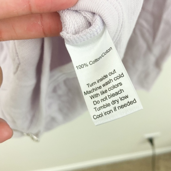 ATM Anthony Thomas Melillo lavender terry jacket - Picture 6 of 6